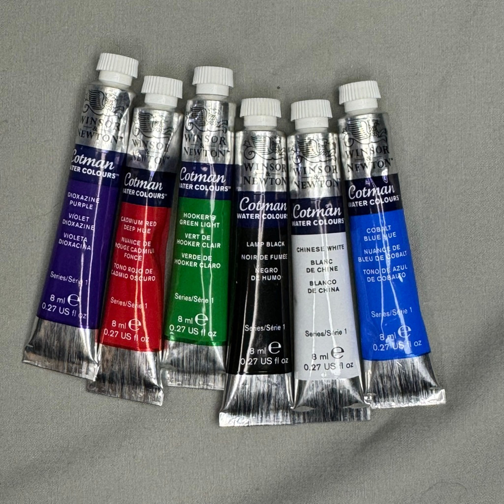Winsor & Newton Cotman Watercolor Paint + Princeton Aqua Elite Brush Lot – NEW - Picture 6 of 11